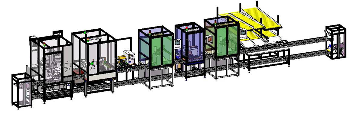 發(fā)動機控制器組裝線